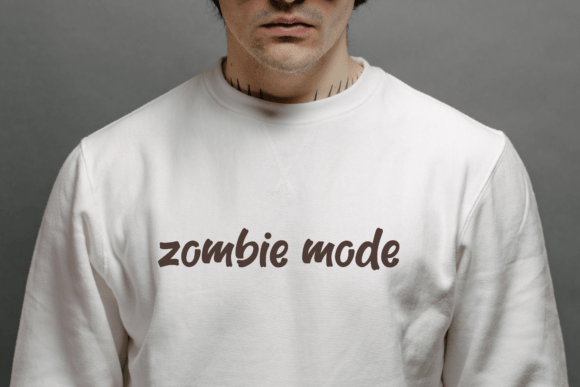 October Spooklet Font PNG with transparent background - Preview 1