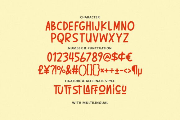Phocini Font PNG with transparent background - Preview 6