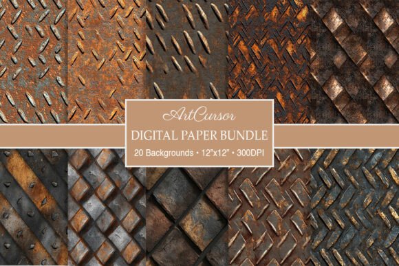 Rusty Metal Plate Background Textures