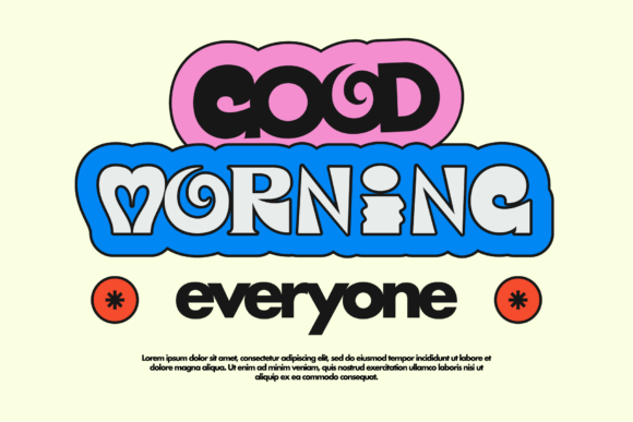 Shyim Font PNG with transparent background - Preview 1
