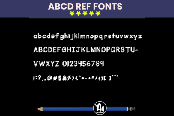 Acd Ref Shadows Sketched Font - Preview 2