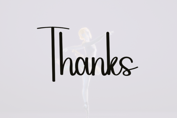 Balletic Font - Preview 4