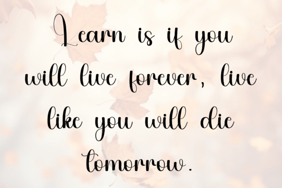 Believe Autumn Font - Preview 3