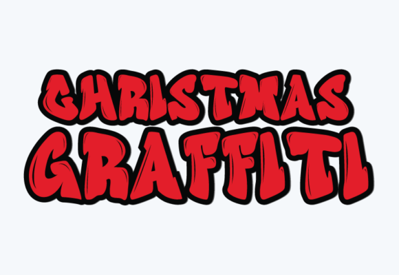 Christmas Graffiti Font - Preview 1
