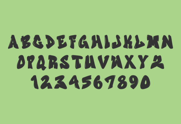 Christmas Graffiti Font - Preview 2