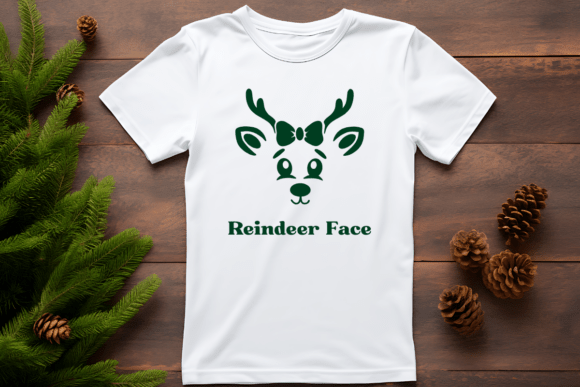 Christmas Reindeer Faces Font - Preview 4