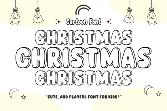Cotton Wobble Font - Preview 2