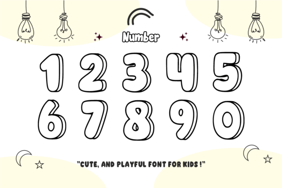 Cotton Wobble Font - Preview 4