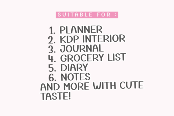Designer Font - Preview 3