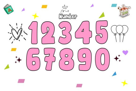 Display Kids Font font preview - 4