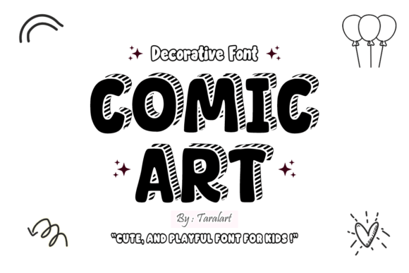 Drawing Alphabet Font - Preview 2