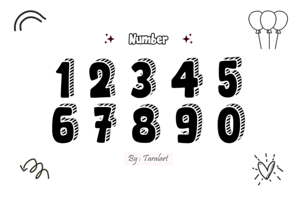 Drawing Alphabet Font - Preview 4