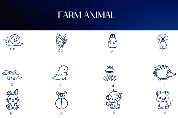 Farm Animal Font - Preview 3