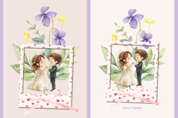 Forever Together Wedding Card