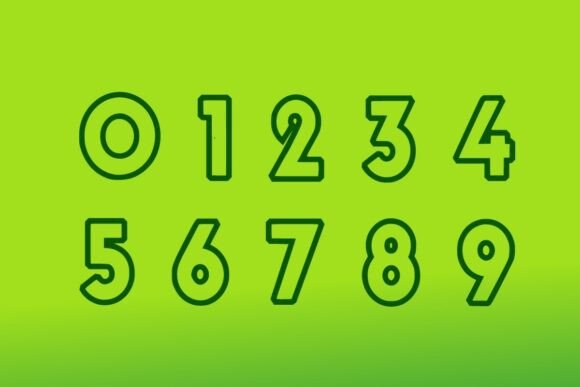 Grinch Outline Font - Preview 5