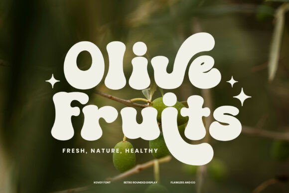 Kovey Font PNG with transparent background - Preview 3