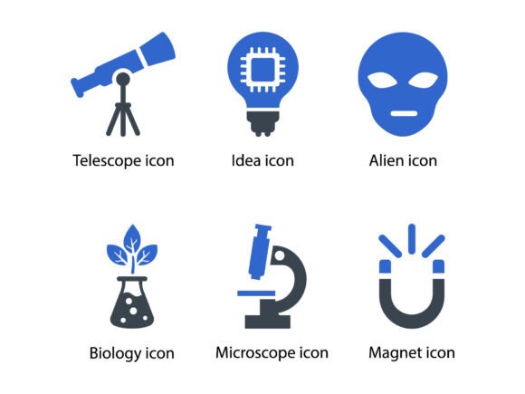 Lab & Science Icon Set 3