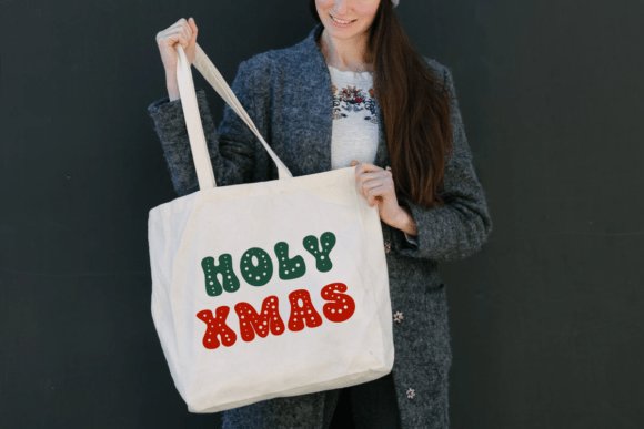 Merry Christmas  Font PNG with transparent background - Preview 3