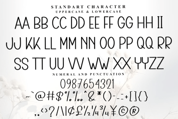 Paper Pancils Font PNG with transparent background - Preview 4