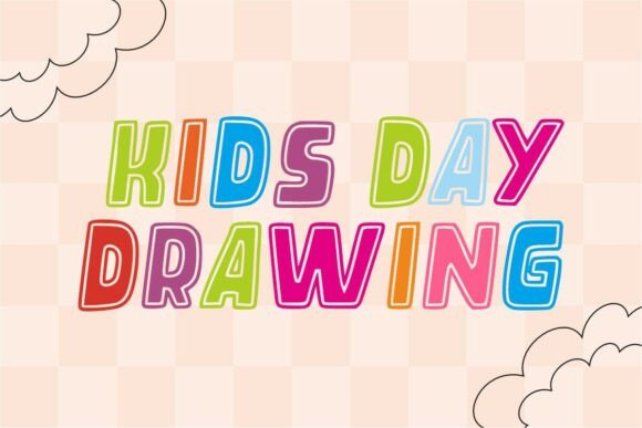 Pena Draw Font PNG with transparent background - Preview 1
