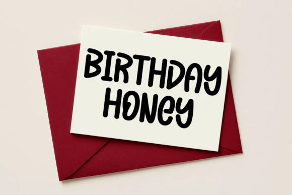 Authentic Birthday Font - Preview 3