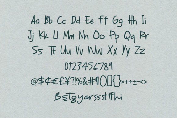 Barly Tengho Font - Preview 5