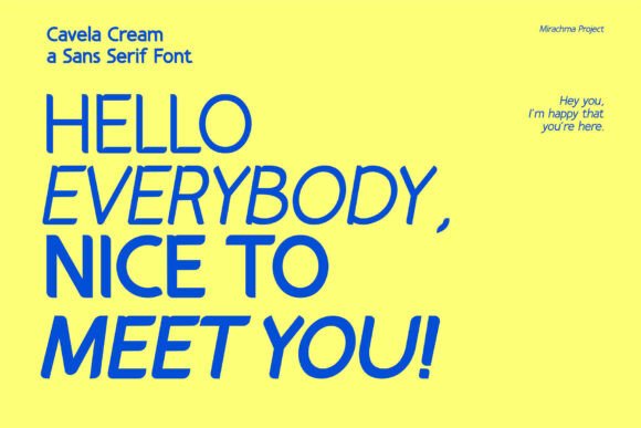 Cavela Cream Font - Preview 2