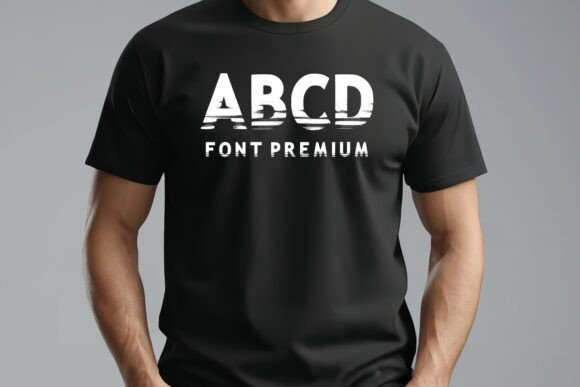 Grunge Letter Font - Preview 3