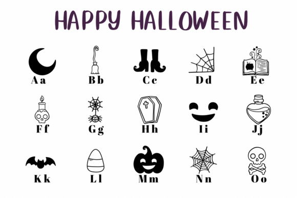 Happy Halloween Font - Preview 1