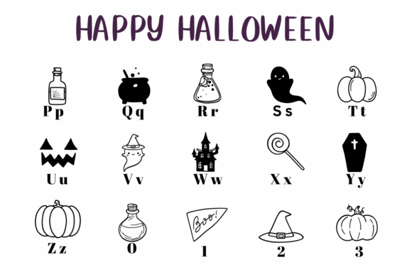Happy Halloween Font - Preview 2