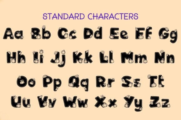 Happy Pumpkin Font - Preview 1