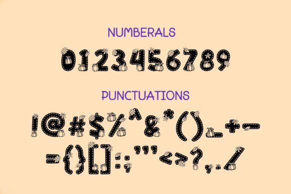 Happy Pumpkin Font - Preview 2