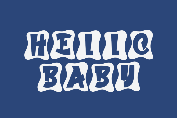 Happy Rainy Font PNG with transparent background - Preview 3
