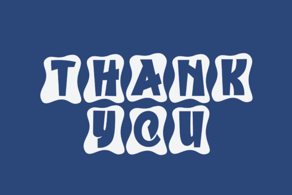 Happy Rainy Font PNG with transparent background - Preview 4