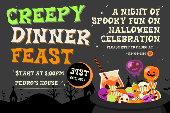 Haunted Letters Font - Preview 1