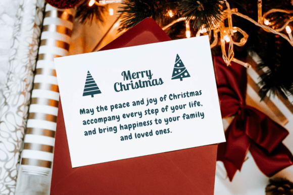 Lovely Christmas Trees Font PNG with transparent background - Preview 1