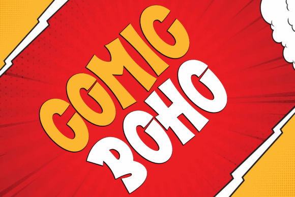 Ontime Boom Font PNG with transparent background - Preview 2
