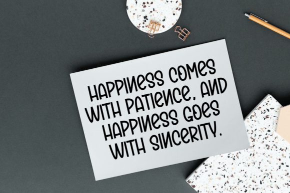 Second Choice Font PNG with transparent background - Preview 2