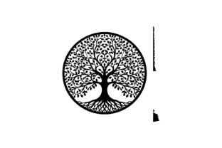 Tree of Life Circle SVG Bundle Graphic by GFX_creative · Creative Fabrica