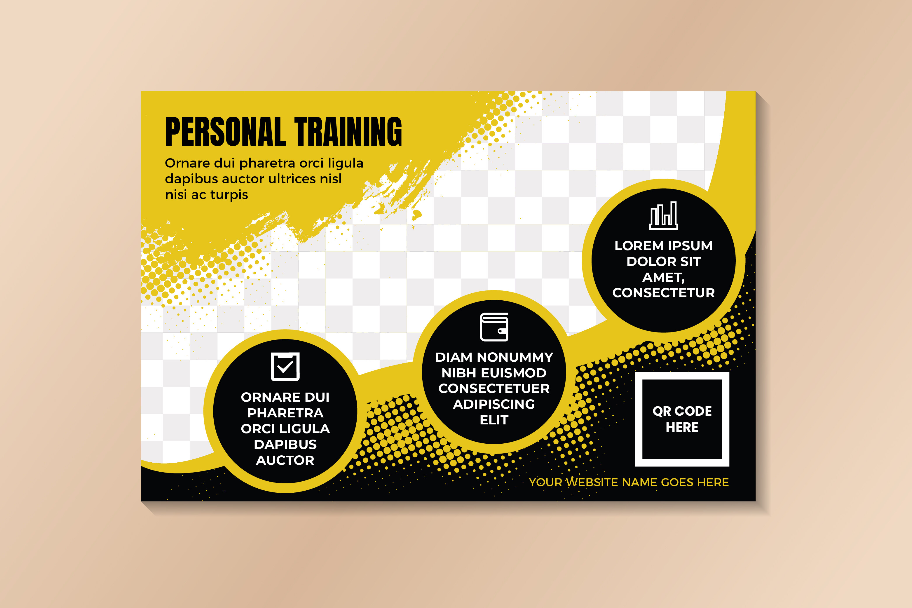 Personal Training Horizontal Banner