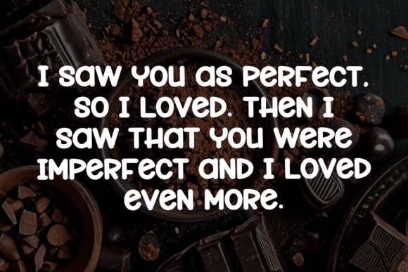 Black Sweet Font - Preview 3