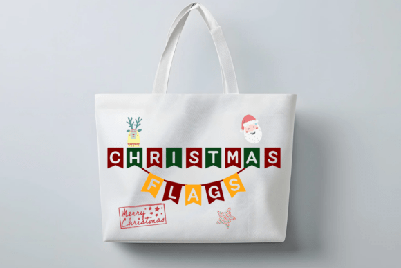 Christmas Flags Font - Preview 3