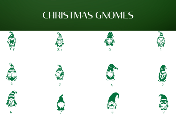 Christmas Gnomes Font - Preview 3