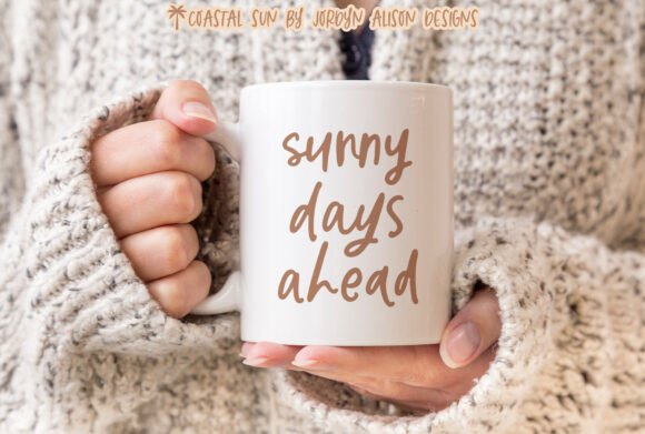Coastal Sun Font - Preview 5