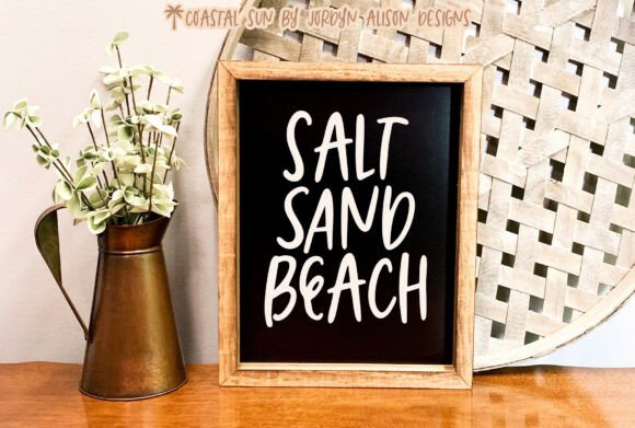 Coastal Sun Font - Preview 6