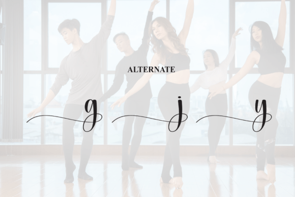 Dancing Font - Preview 5