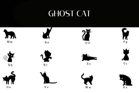 Ghost Cat Font - Preview 2