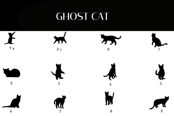 Ghost Cat Font - Preview 3