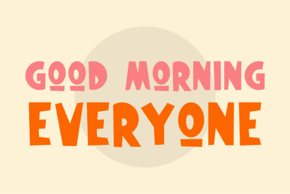 Koraloka Font PNG with transparent background - Preview 3