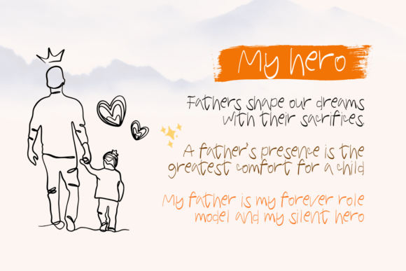 Michael Harvey Font PNG with transparent background - Preview 3